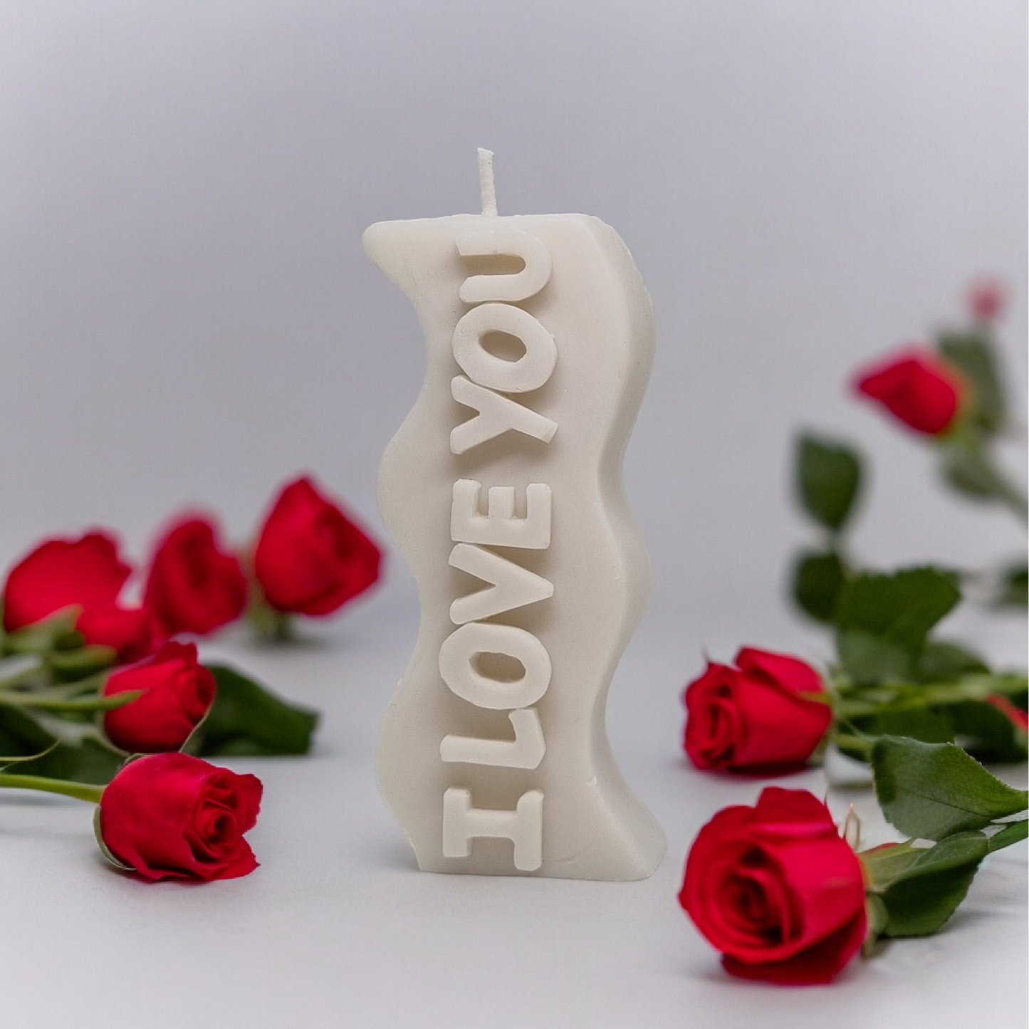 I Love You Candle
