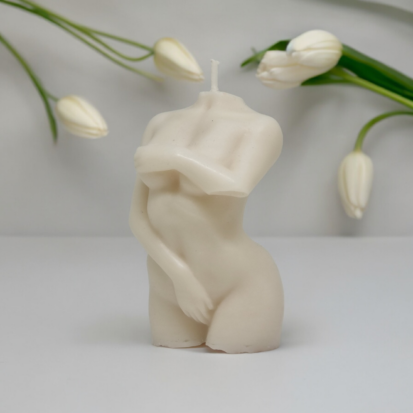 Female Torso Candle