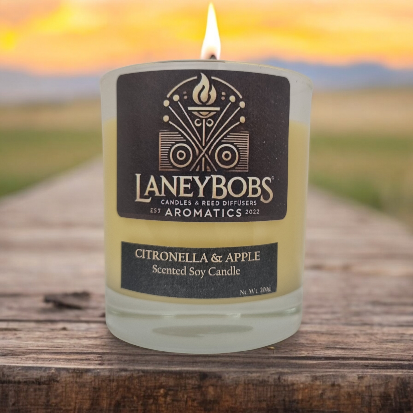 Citronella & Apple (Mozzy Buster) candle jar