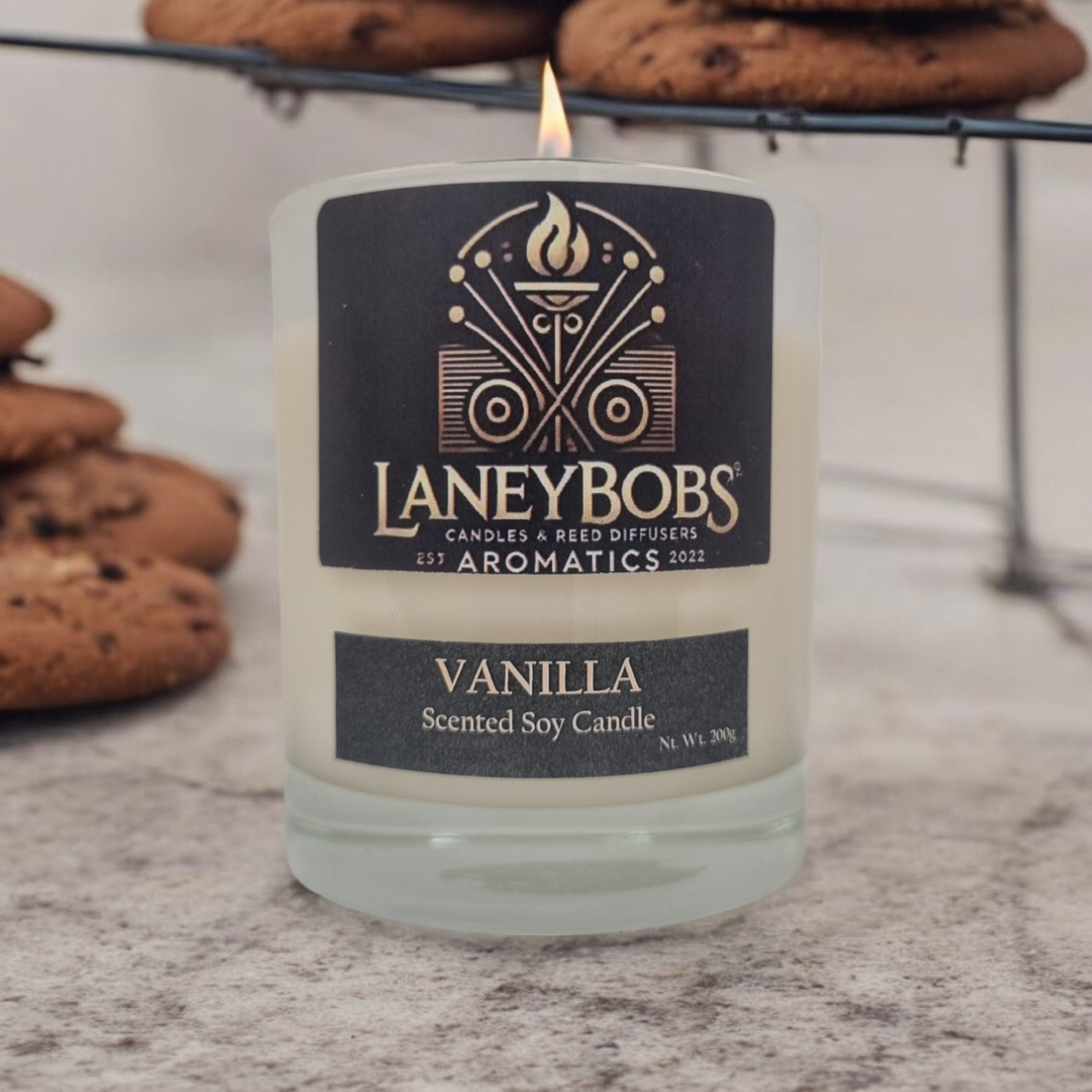 Vanilla Candle Jar