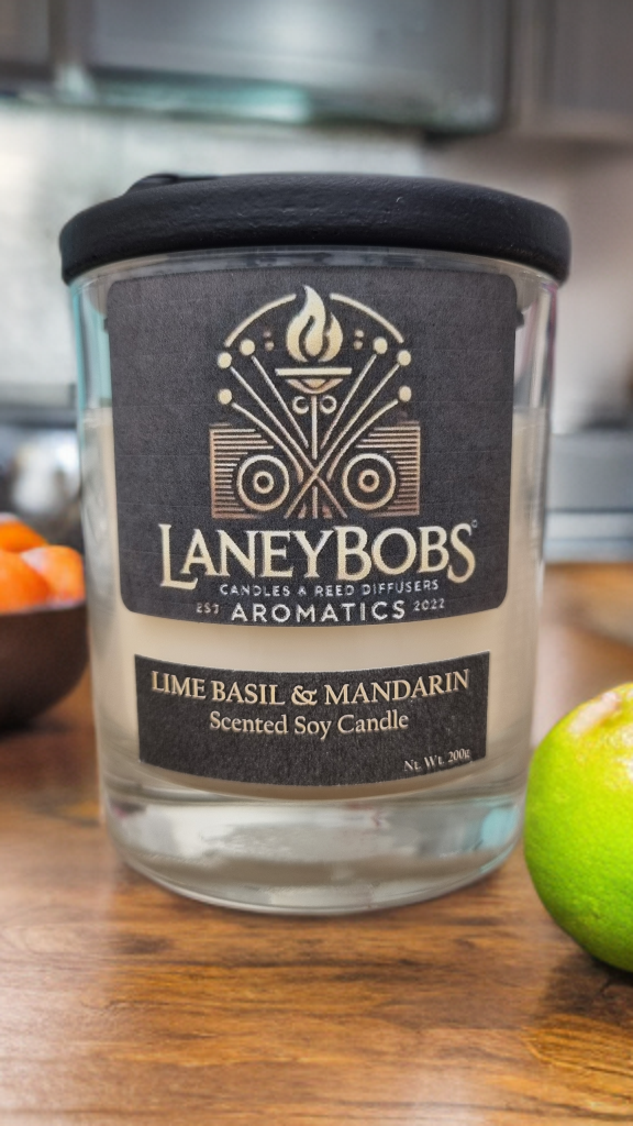 Lime, Basil & Mandarin Candle Jar