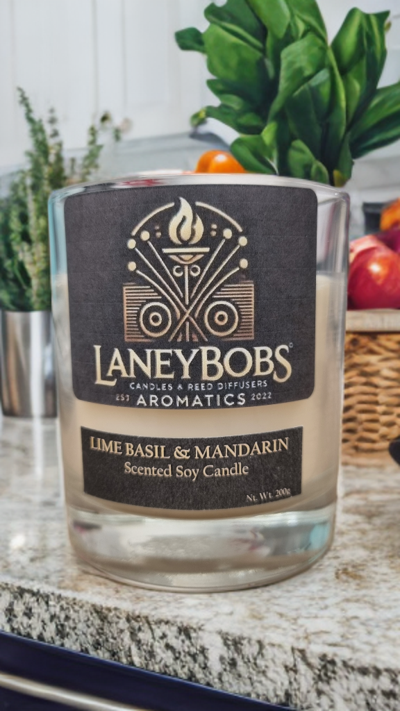 Lime, Basil & Mandarin Candle Jar