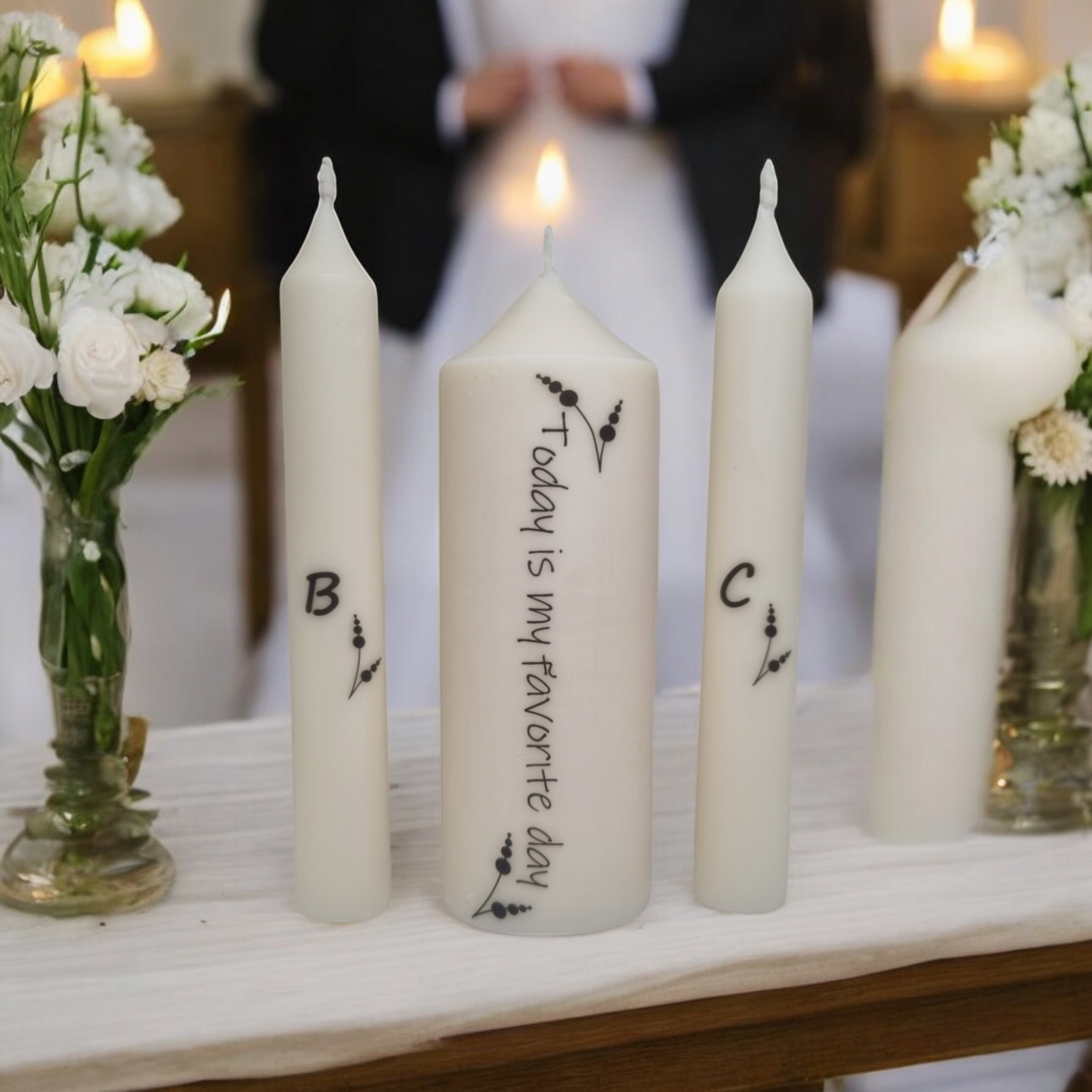 Traditional Wedding Candles