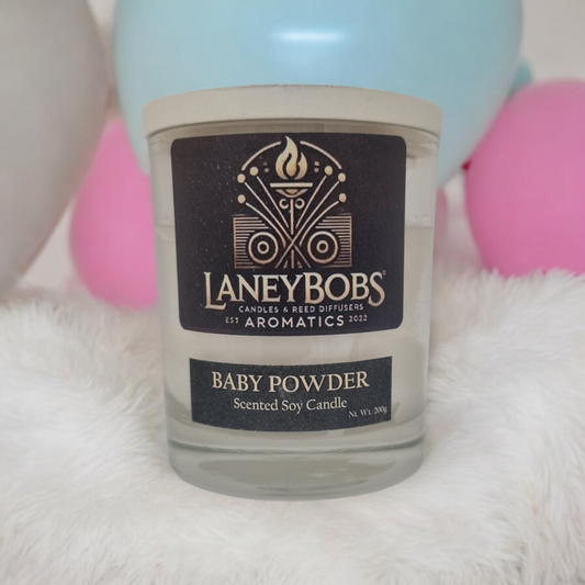 Baby Powder Candle Jar