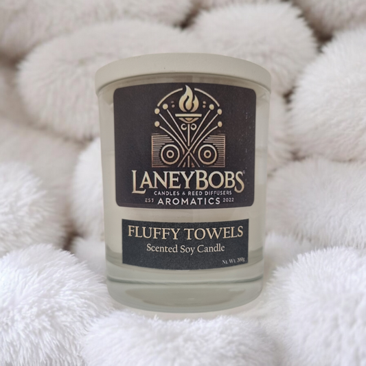 Fluffy Towels Candle Jar