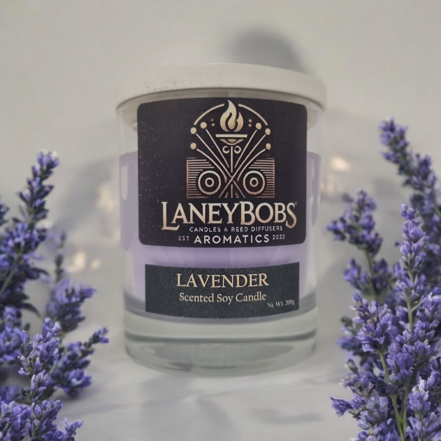 Lavender Candle Jar