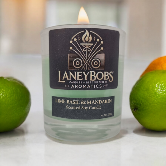 Lime, Basil & Mandarin Candle Jar