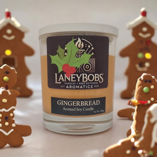 Gingerbread Candle
