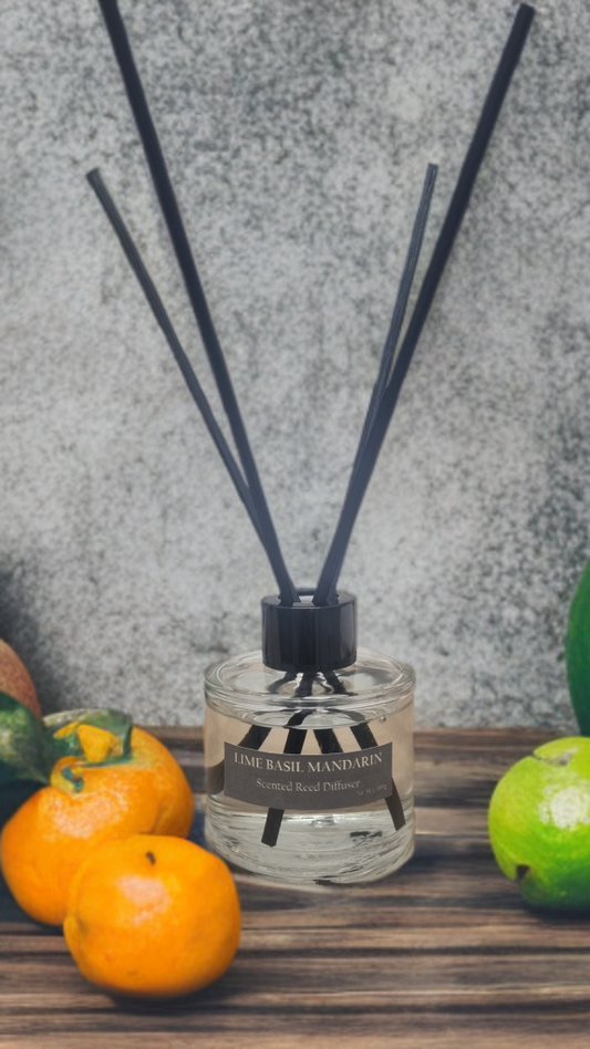 Lime Basil Mandarin Reed Diffuser